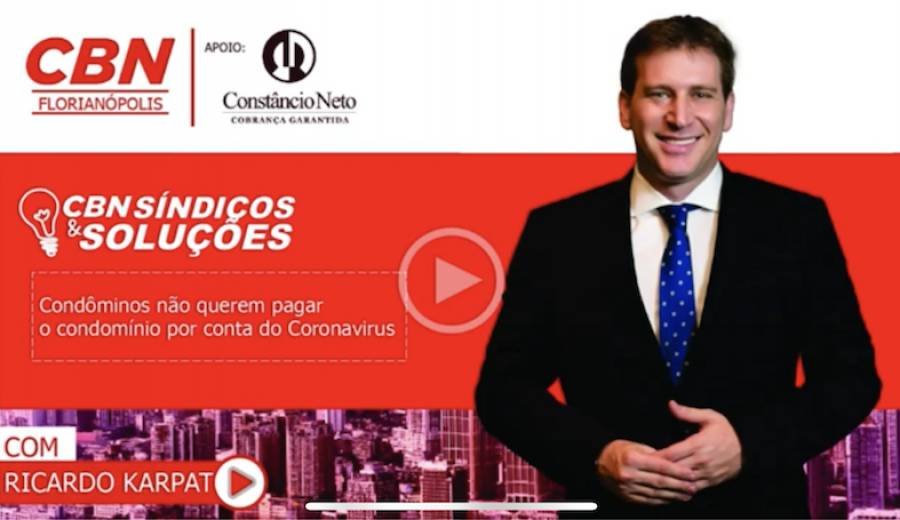 Condôminos não querem pagar o condomínio por conta do Coronavírus.